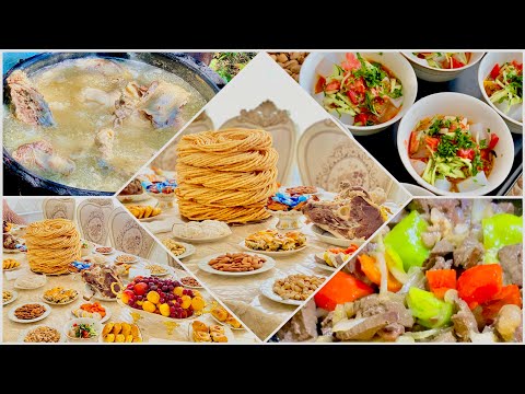 Видео: EID MUBARAK🌙НАКРЫЛИ НА СТОЛ❤️ ЗАРЕЗАЛИ БАРАНА🐏ЧИЩУ КИШКИ😱 #eid