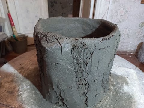 Видео: 😊Проще некуда! Кашпо- березовый пень!😊