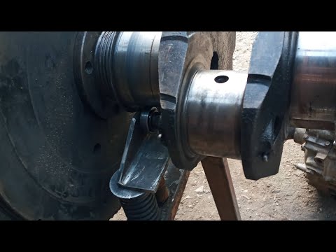 Видео: как отбалансировать каленвал самому  , от СМД22