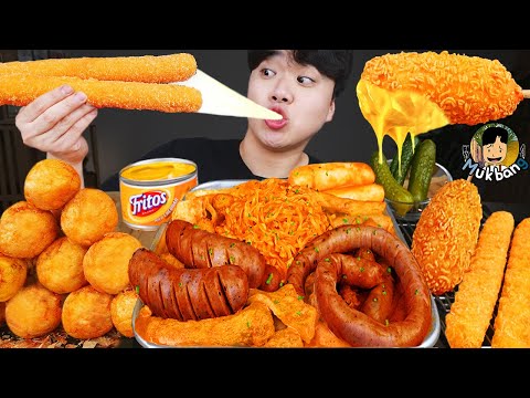 Видео: ASMR MUKBANG | РИСОВЫЙ ТОРТ Ттеокбокки, Огненная лапша, сырная палочка рецепт блюда принимать