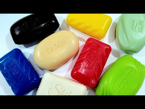 Видео: ASMR SOAP l  Резка сухого мыла l Cutting dry soap l No talking. 4k