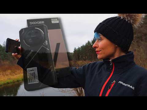 Видео: БРОСИЛА В ВОДУ новый СМАРТФОН с Алиэкспресс! DOOGEE V40 Pro на рыбалке!