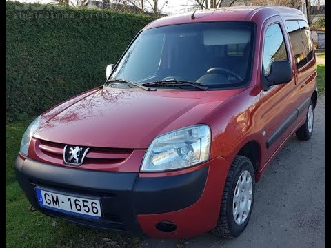 Видео: Обзор владельца Peugeot Partner 1.6HDi, 2007, 90л.с., 199000 км, ПЕЖО ПАРТНЕР, каблук, 1999€ / 504