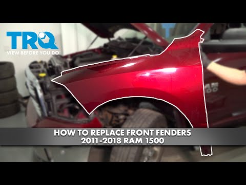 Видео: Как заменить передние крылья Ram 1500 2011-2018 годов