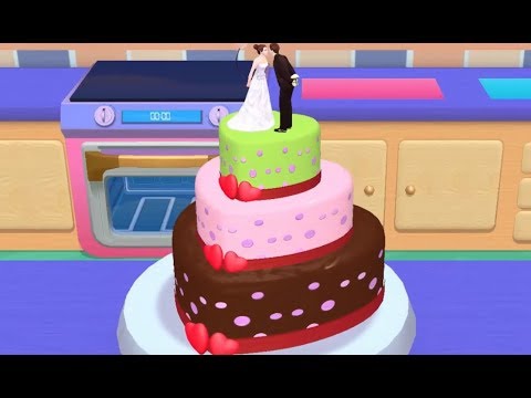 Видео: Моя ПЕКАРНЯ Романтический Торт - Новая Игра 5
