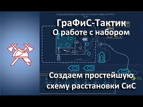 Видео: Как составить простейшую схему расстановки сил и средств пожарной охраны