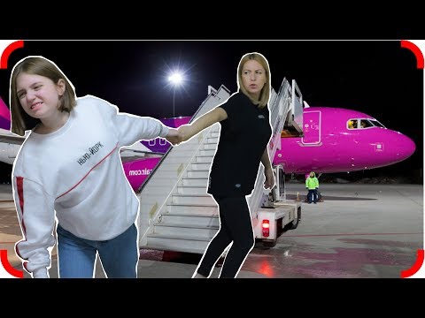 Видео: СБЕЖАЛА В АЭРОПОРТУ от мамы!!! Не села в самолет!