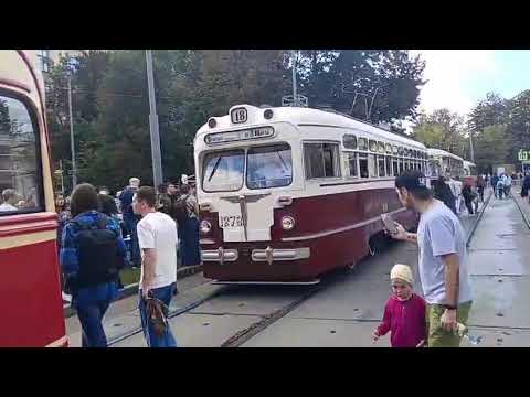 Видео: Парад ретро транспорта #москва #прогулка 