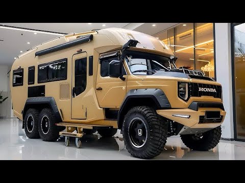 Видео: Honda 6x6 Camper Van 2026: Путеводитель по экстремальному отдыху на колесах