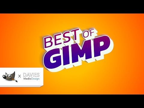 Видео: 5 лучших текстовых эффектов в GIMP