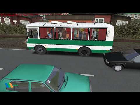 Видео: Omsi 2 "Русская Глубинка 2.2" Маршрут Nr.103 (Обратный рейс)