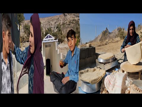Видео: Повседневная жизнь Марьям в горах | Кулинария, ткачество и забота о семье