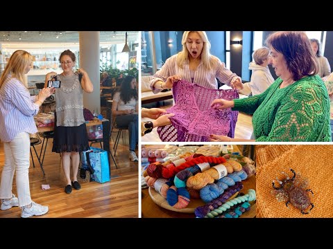 Видео: Встреча креативного клуба в Амстердаме. Вязание и не только