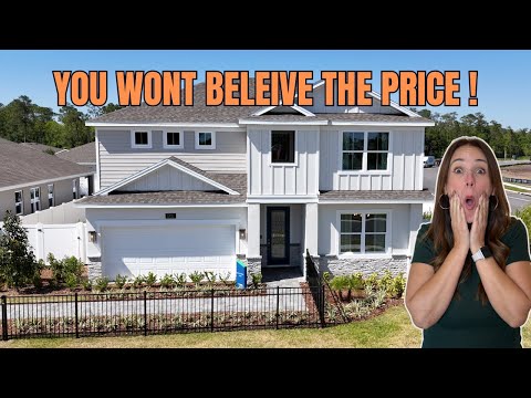 Видео: Новые дома в Сент-Клауде, Флорида | В нескольких минутах от озера Нона и местных достопримечатель...