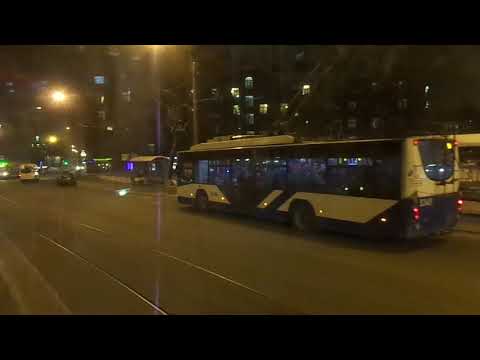 Видео: Трамвай Санкт-Петербурга 6-67: ЛВС-97К б.5082 по №55 (25.01.16)