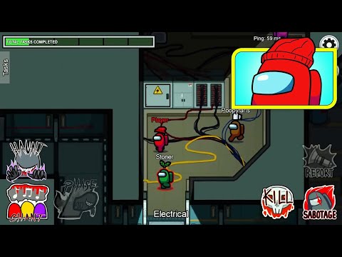 Видео: Among Us Типичные дни - Мод безглазого