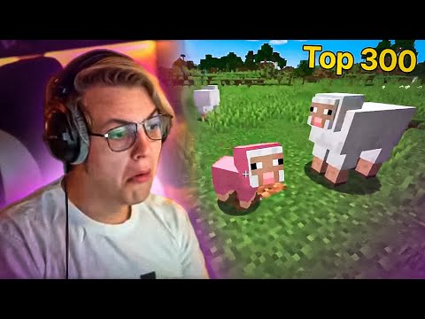 Видео: Пятёрка смотрит ТОП 300 САМЫХ БЕЗУМНЫХ МОМЕНТОВ В MINECRAFT  | Нарезка стрима ФУГА TV