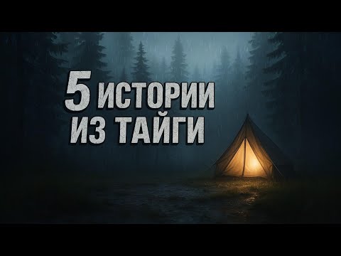 Видео: 5 тёмных историй тайги! Леденящая жуть в ночи…