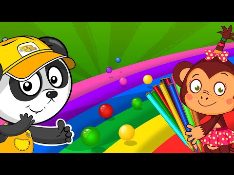 Видео: Красим тачку БиБи. Мультики Для Малышей с Яном и БиБи