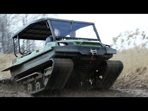 Видео: Покатушки на вездеход TINGER TRACK (Тингер)