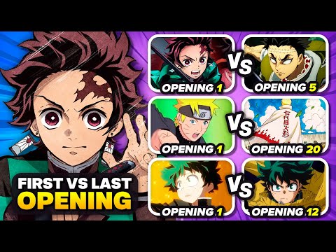Видео: ВЫБЕРИ ОПЕНИНГ: Первый VS Последний Oпенинг Aниме 🎵 | Anime Quiz Challenge