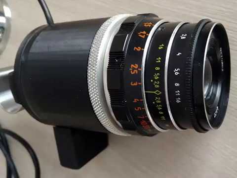 Видео: Цифровой микроскоп с большим фокусным расстоянием