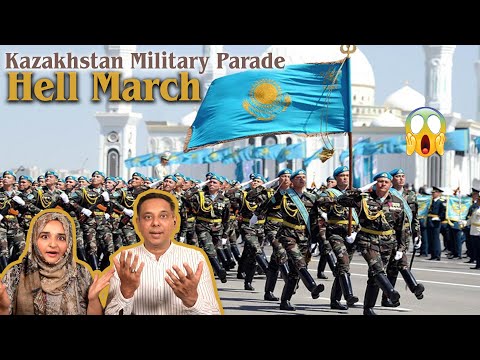 Видео: Hell March - Kazakhstan Military Parade | Қазақстан армиясының тозақ маршы - Pakistani Reaction