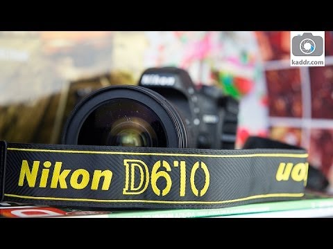 Видео: Nikon D610 - Обзор Самой Доступной Полнокадровой Зеркалки Nikon на Kaddr.com