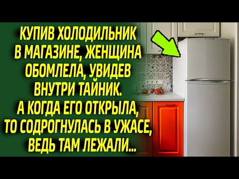 Видео: Открыв холодильник, женщина побелела, внутри был тайник, а в нём оказалось...