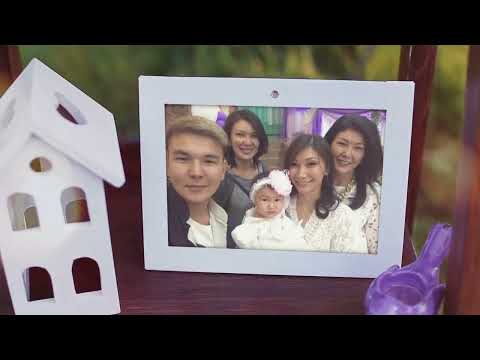 Видео: 60 жас Мерей тойға ЛЭД экранда көрсетуге арналған видео слайд