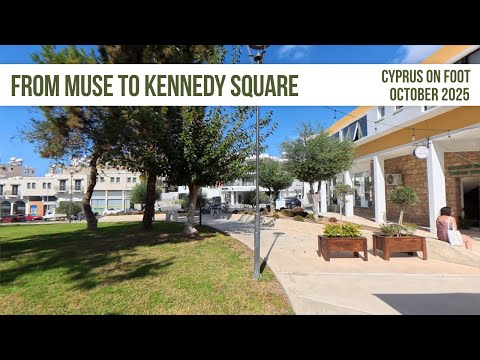 Видео: Прогулка по старому городу Пафоса от Мьюз до площади Кеннеди