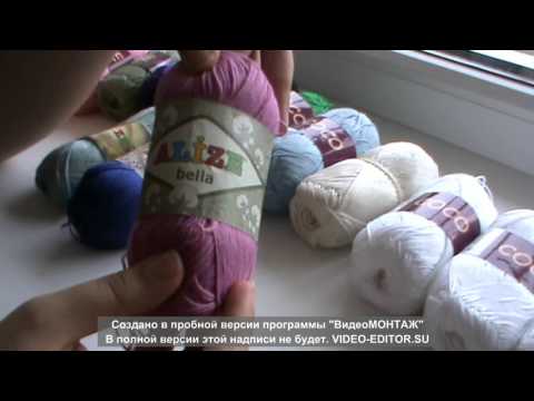 Видео: AlinaVjazet. Мои запасы летней пряжи. Часть 1.