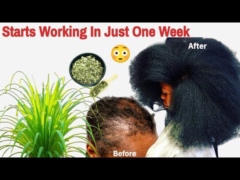 Видео: Даже самые непослушные волосы вырастут! Используйте еженедельно, чтобы ускорить рост волос, если ...