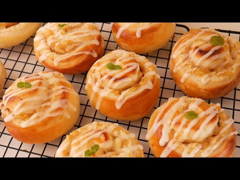 Видео: Как приготовить сладкие осенние яблочные роллы