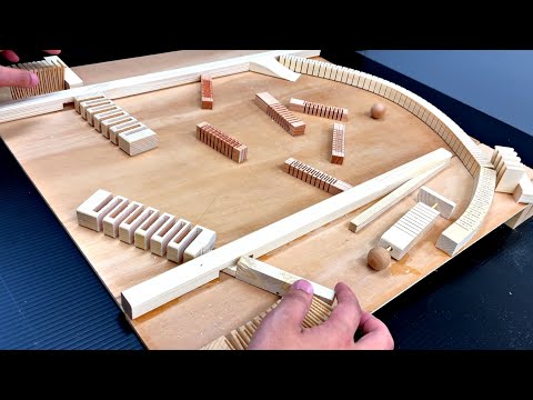 Видео: Я сделал деревянный пинбол