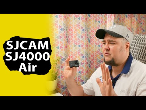 Видео: SJCAM SJ4000 Air - бюджетная экшн-камера, видеорегистратор и вэб-камера