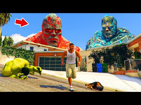 Видео: ЛАВА МОНСТР ФРАНКЛИНДЫ ТАПТЫ (GTA V)