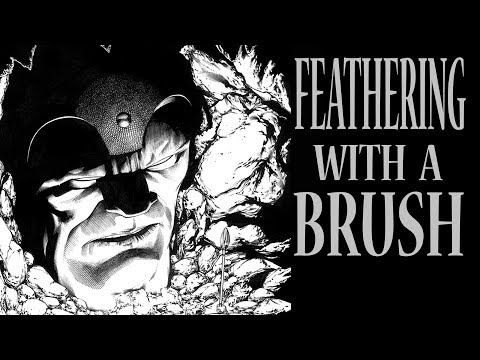 Видео: РАСТУШИВАНИЕ КИСТЬЮ. Техника начального/среднего уровня.