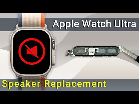 Видео: Замена динамика Apple Watch Ultra: простые шаги для восстановления звука!