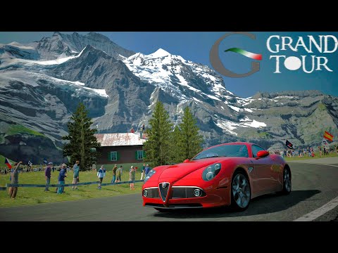 Видео: Gran Turismo 5 - особый заезд ГРАН ТУР из Швейцарии в Италию - раньше это был ХАРДКОР/Прохождение #7