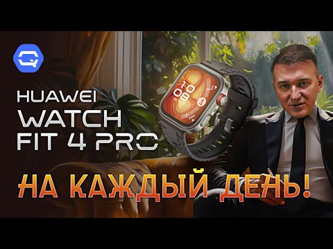 Видео: HUAWEI WATCH FIT 4 Pro. Самые долгоживущие смарт-часы?