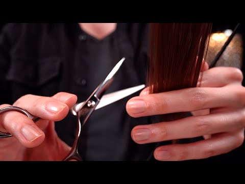 Видео: [ASMR] Самая реалистичная стрижка для вашего заслуженного отдыха (Без разговоров)