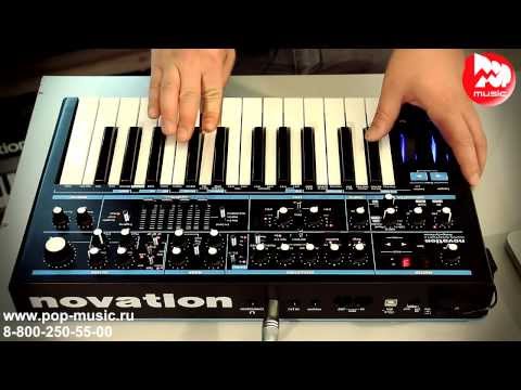 Видео: Синтезатор NOVATION BASS STATION II