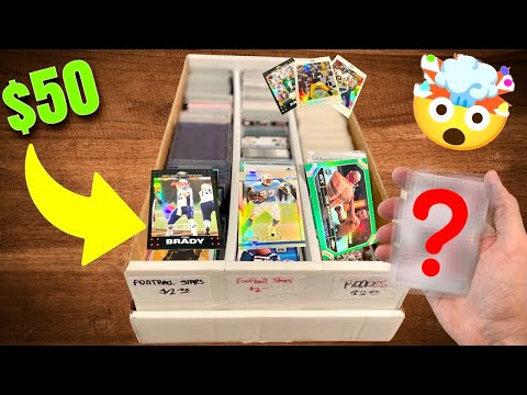 Видео: КОРОБКА, ПОЛНАЯ РЕФРАКТОРОВ, НАЙДЕНА В КОЛЛЕКЦИИ СПОРТИВНЫХ КАРТОЧЕК В GOODWILL!