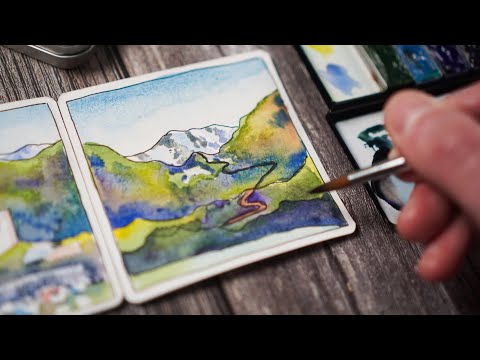 Видео: Покорение Аляски | Живопись перевала Портидж в Уиттиере, Аляска