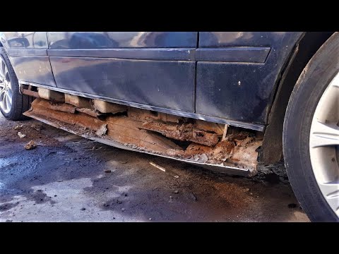 Видео: BMW E39 Восстановление порогов