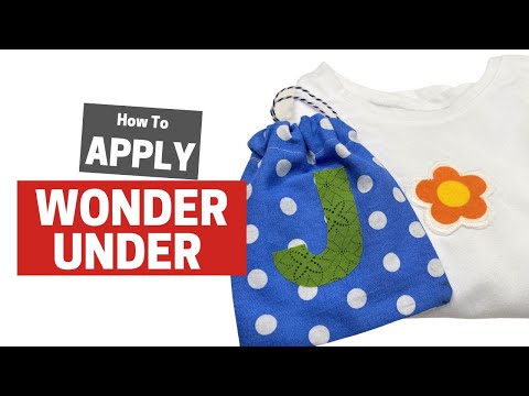 Видео: Как наносить Wonder Under // Простые советы и рекомендации