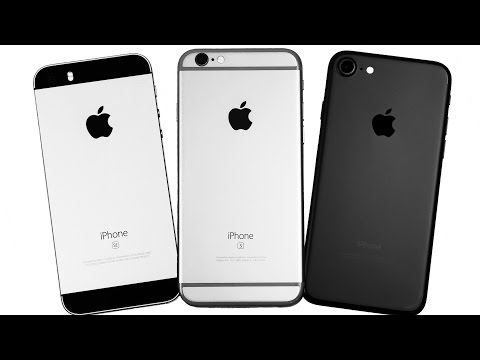 Видео: iPhone 7 vs. iPhone 6S vs. iPhone SE - СРАВНЕНИЕ ЛУЧШИХ!
