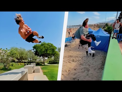 Видео: Новый Уровень Фрирана / Лучший Паркур и Сальто от Арчи Арояна