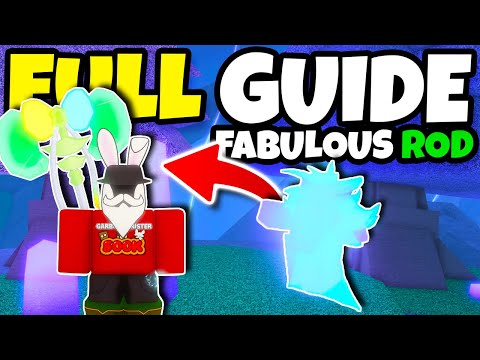 Видео: ПОЛНОЕ РУКОВОДСТВО ПО FABULOUS ROD QUEST В Fisch Roblox!